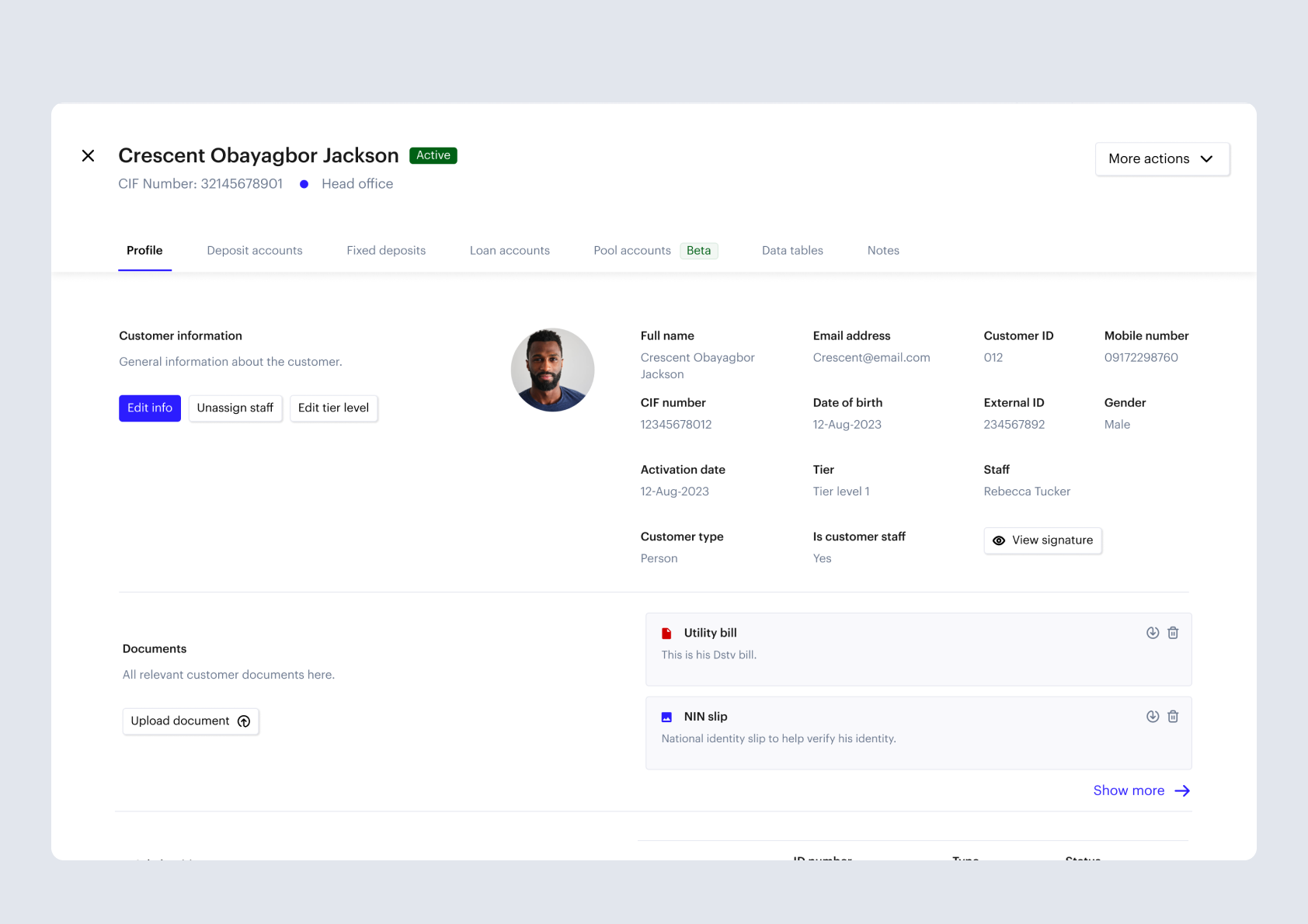 screenshot of Woodcore