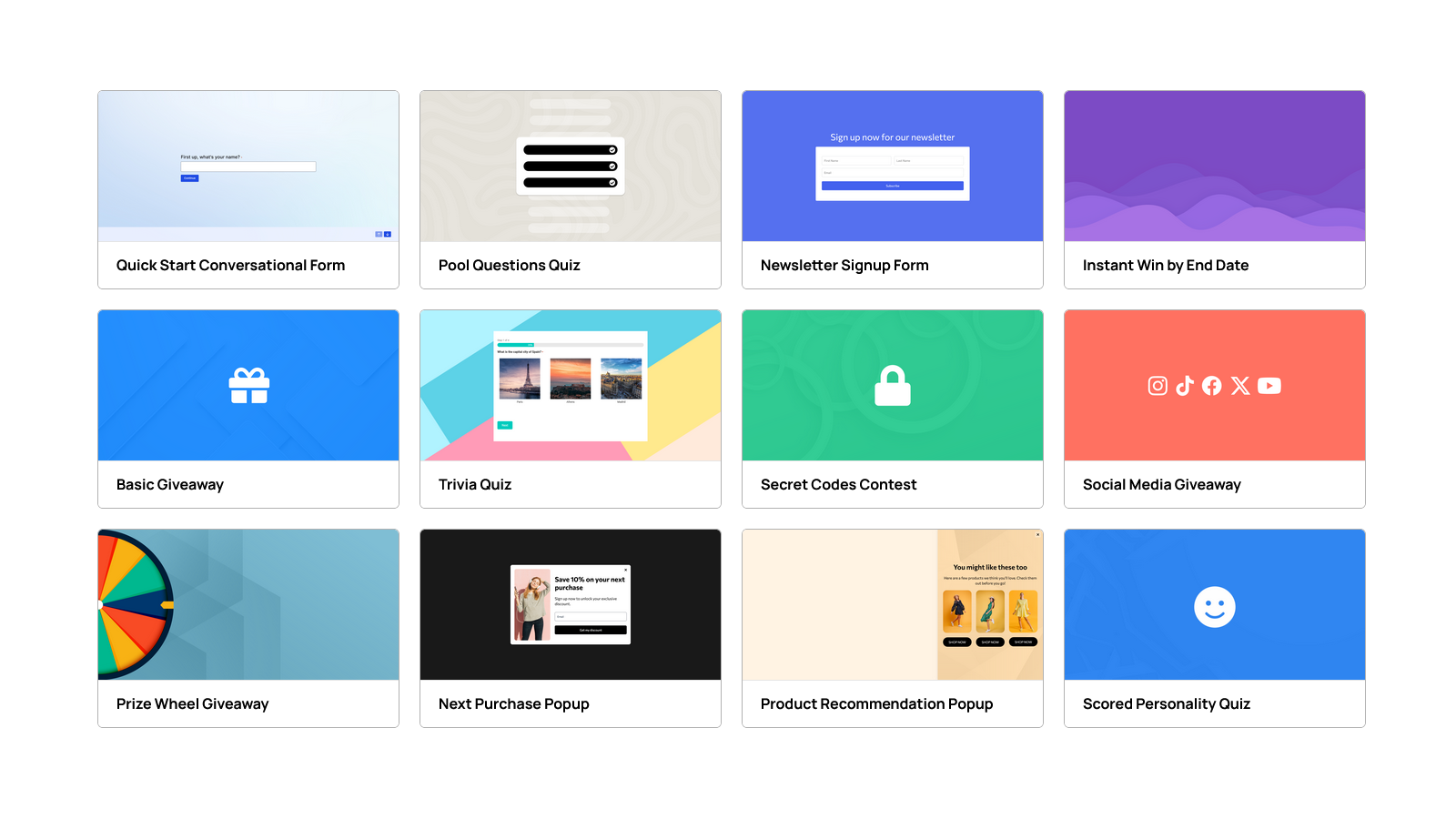 screenshot of Woorise