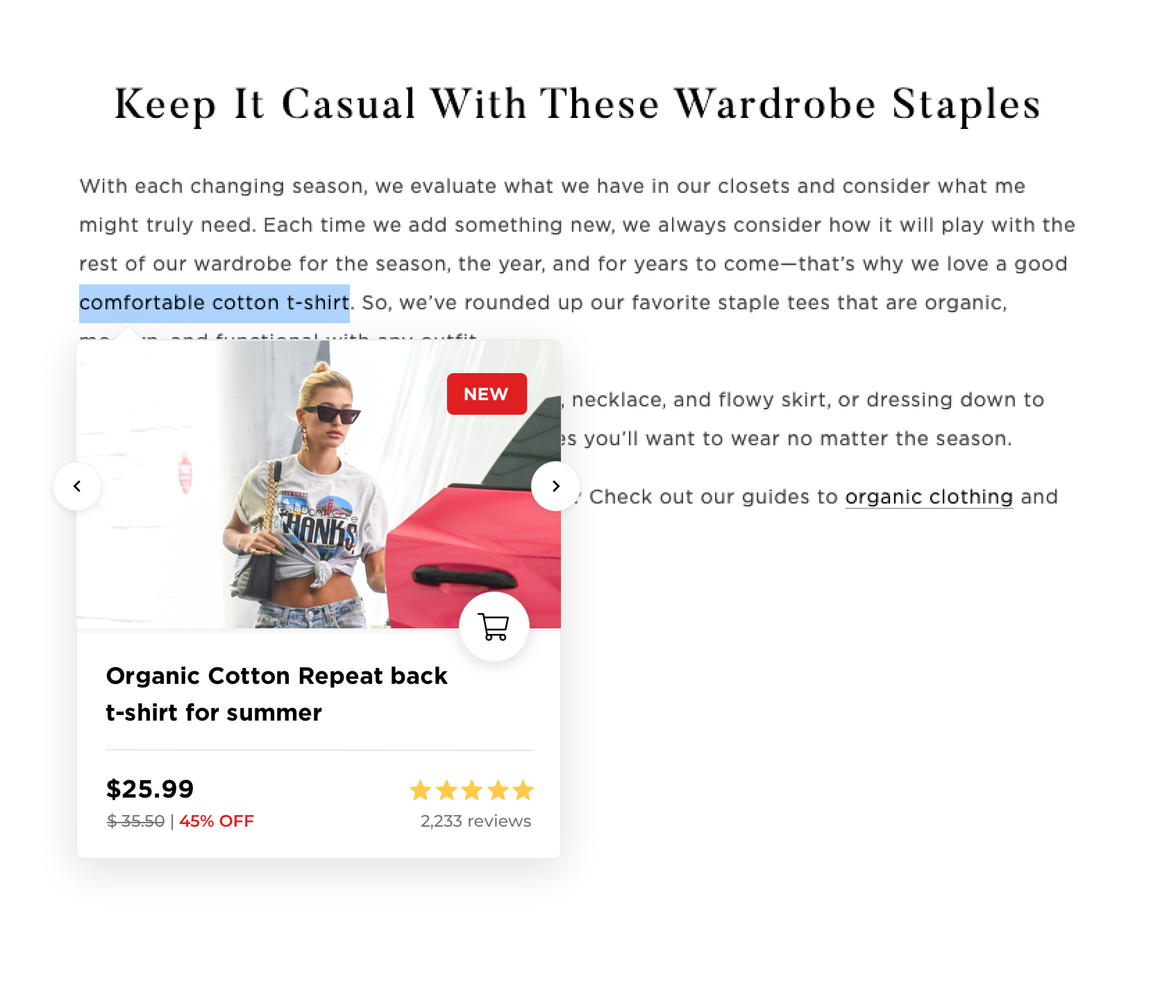 screenshot of WordLift