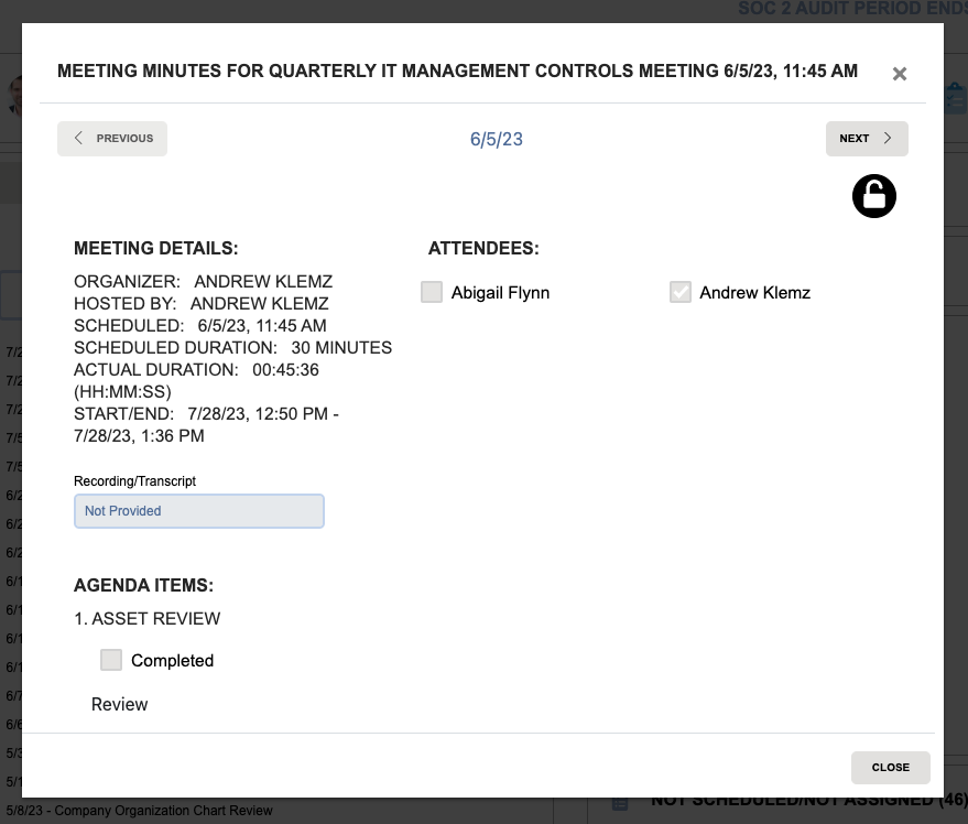screenshot of Work.software