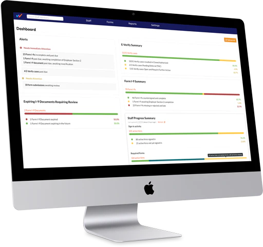 screenshot of WorkBright