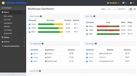screenshot of WorkScape
