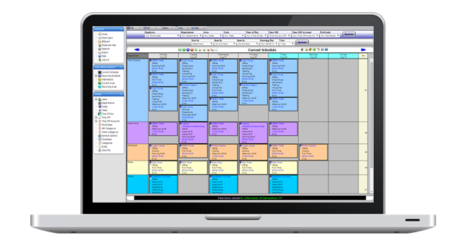 screenshot of WorkSchedule.Net