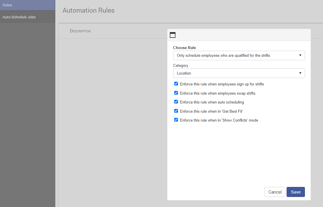 screenshot of WorkSchedule.Net