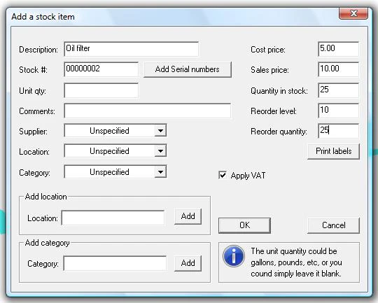 screenshot of WorkTracer