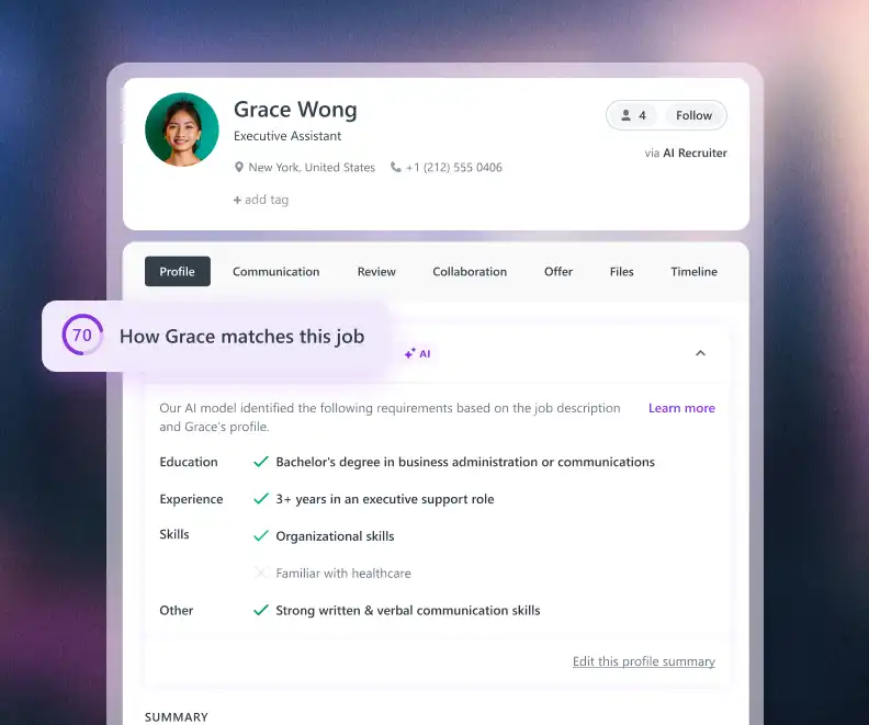 screenshot of Workable
