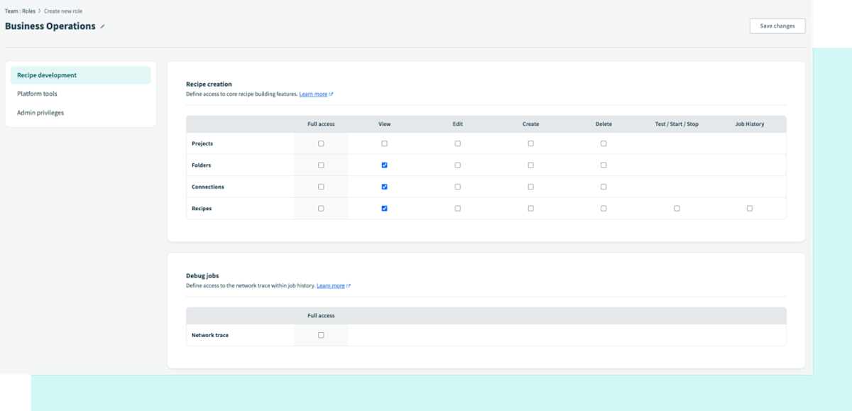screenshot of Workato
