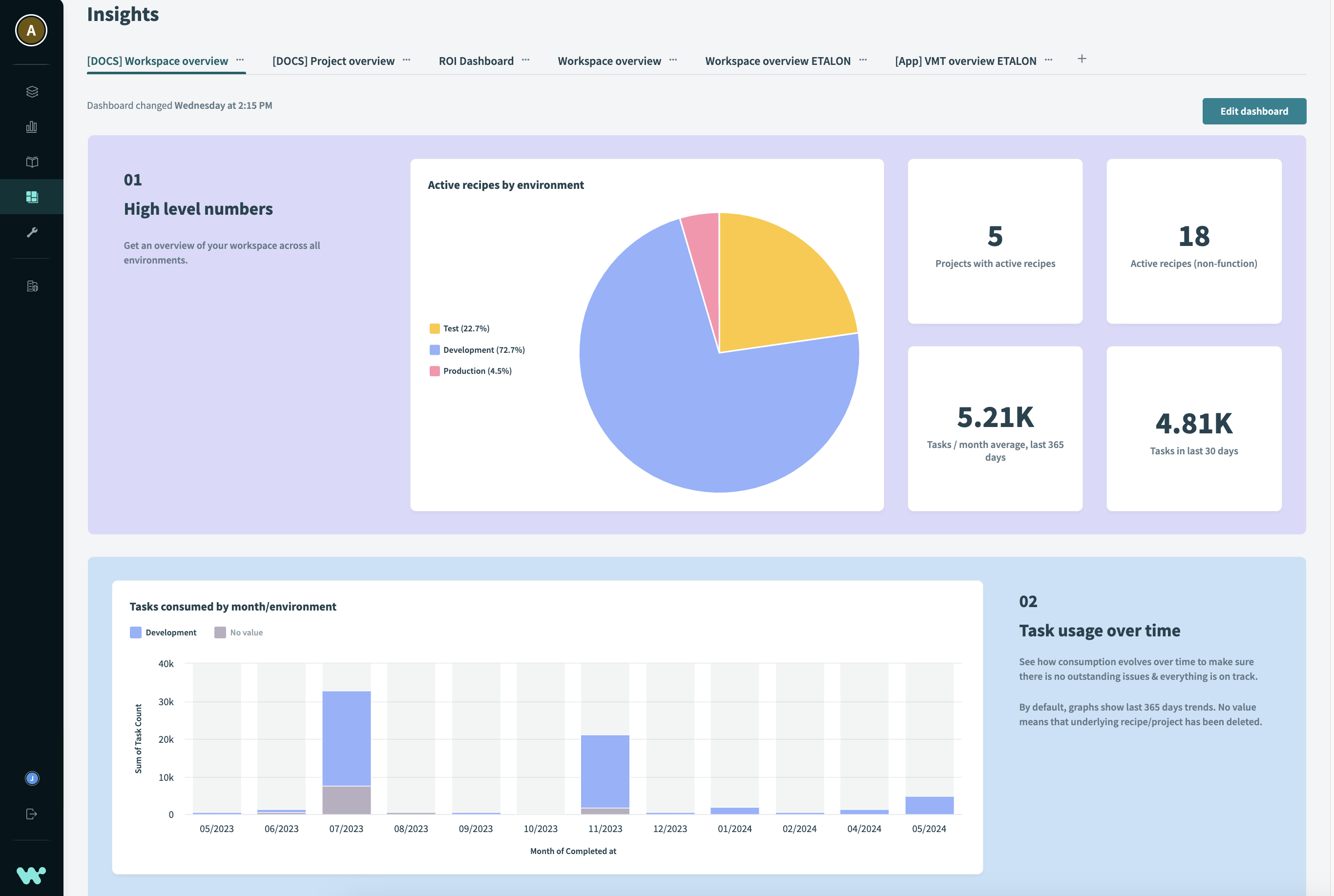 screenshot of Workato