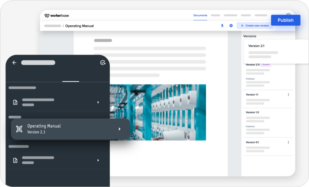 screenshot of Workerbase
