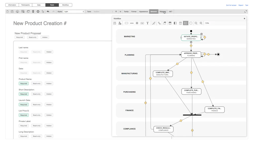 screenshot of WorkflowGen