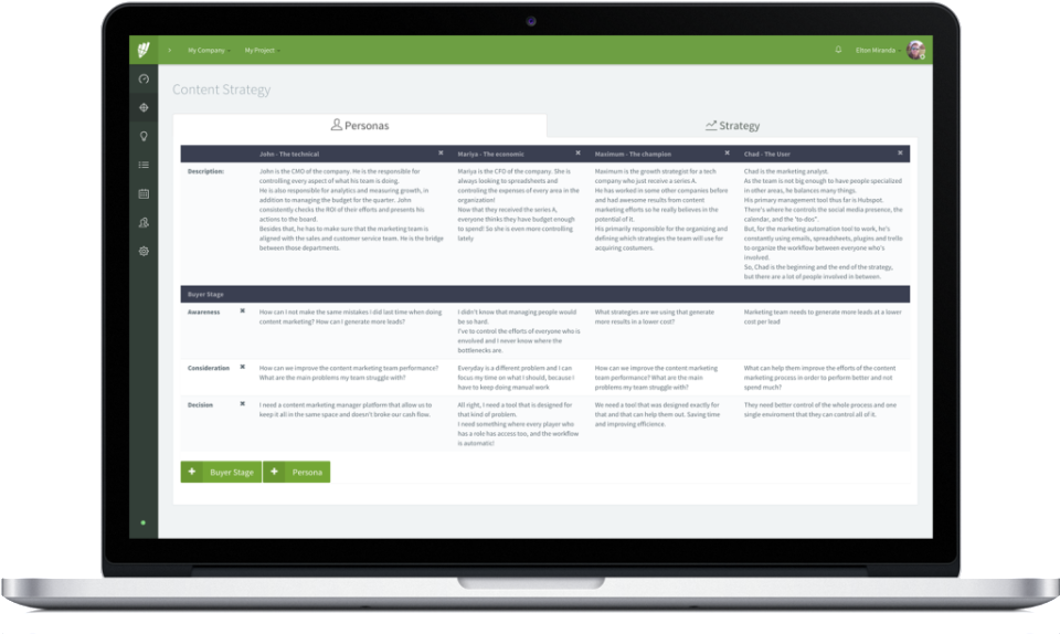 screenshot of Workflow