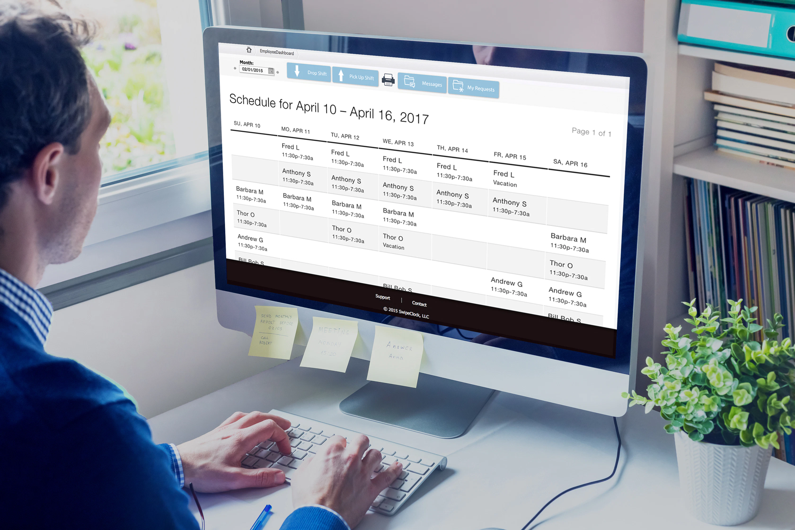 screenshot of WorkforceHub