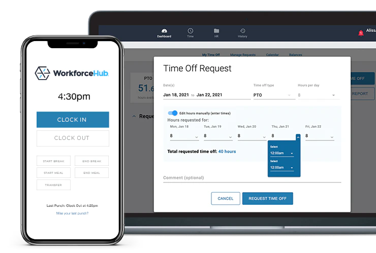 screenshot of WorkforceHub