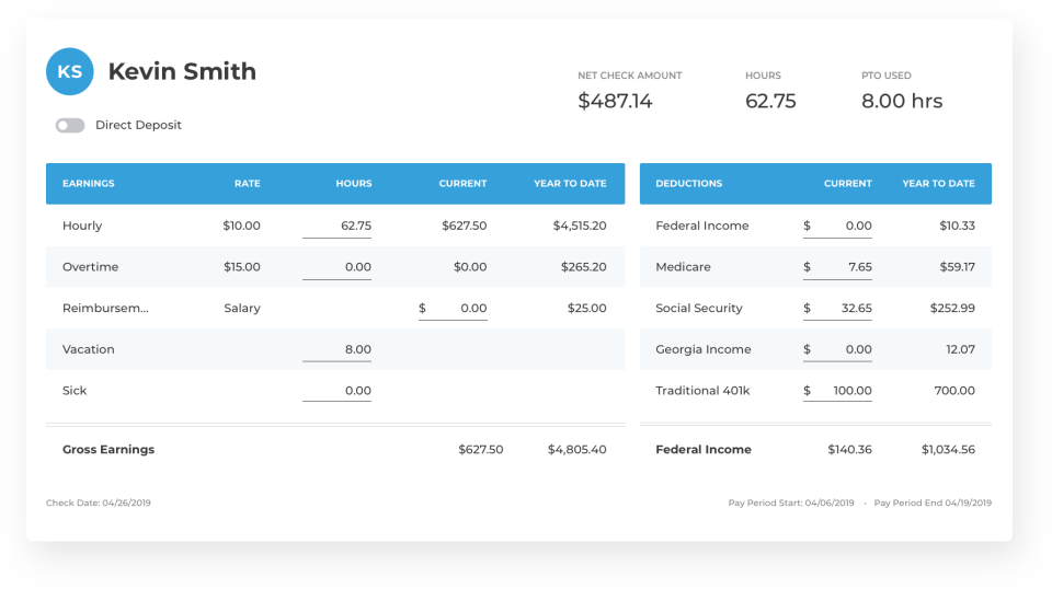 screenshot of Workful