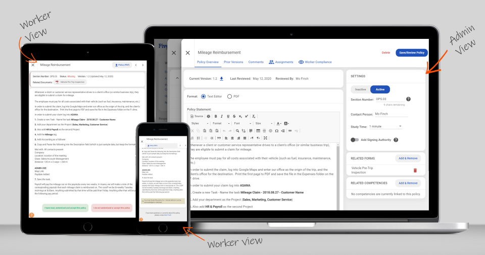 screenshot of Workhub