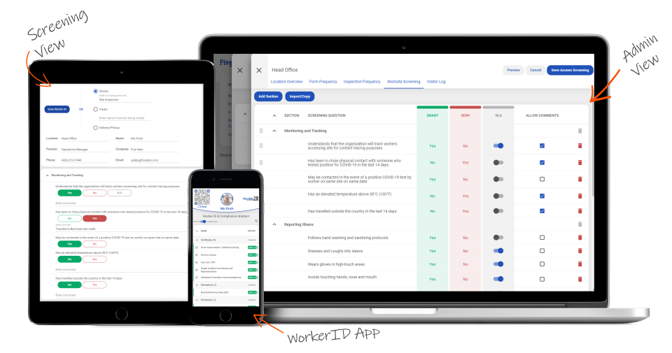 screenshot of Workhub