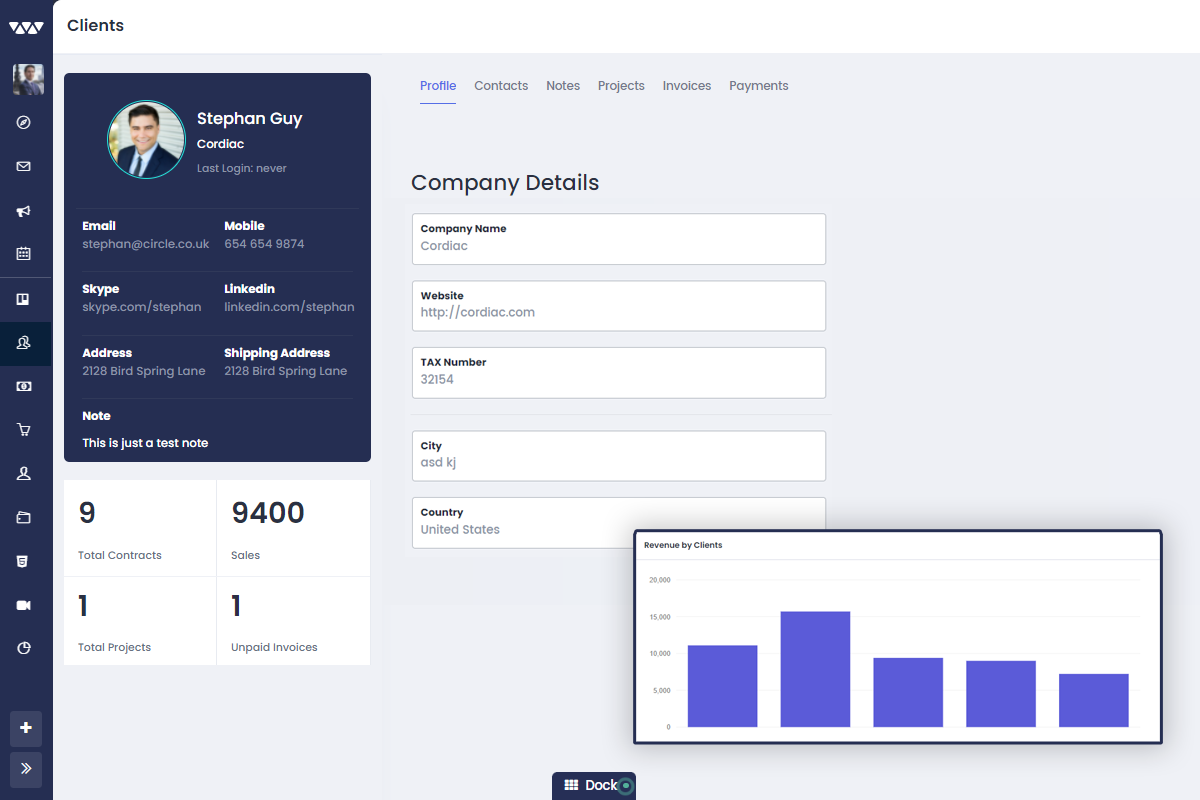 screenshot of Workpark