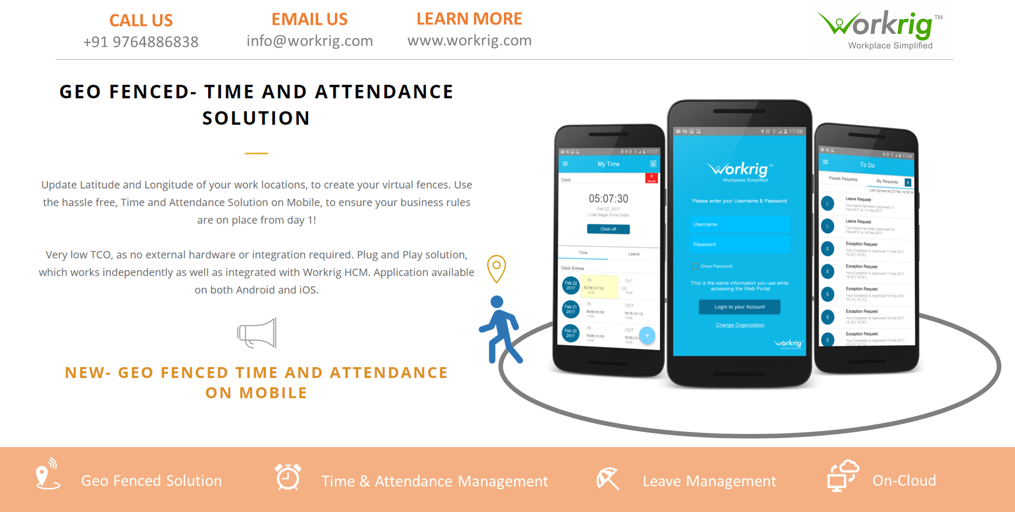 screenshot of Workrig