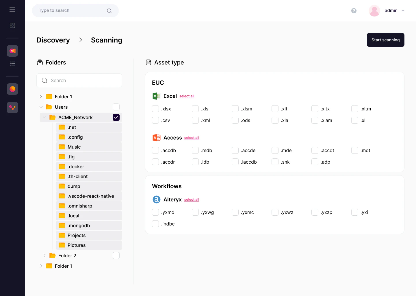 screenshot of Workscope