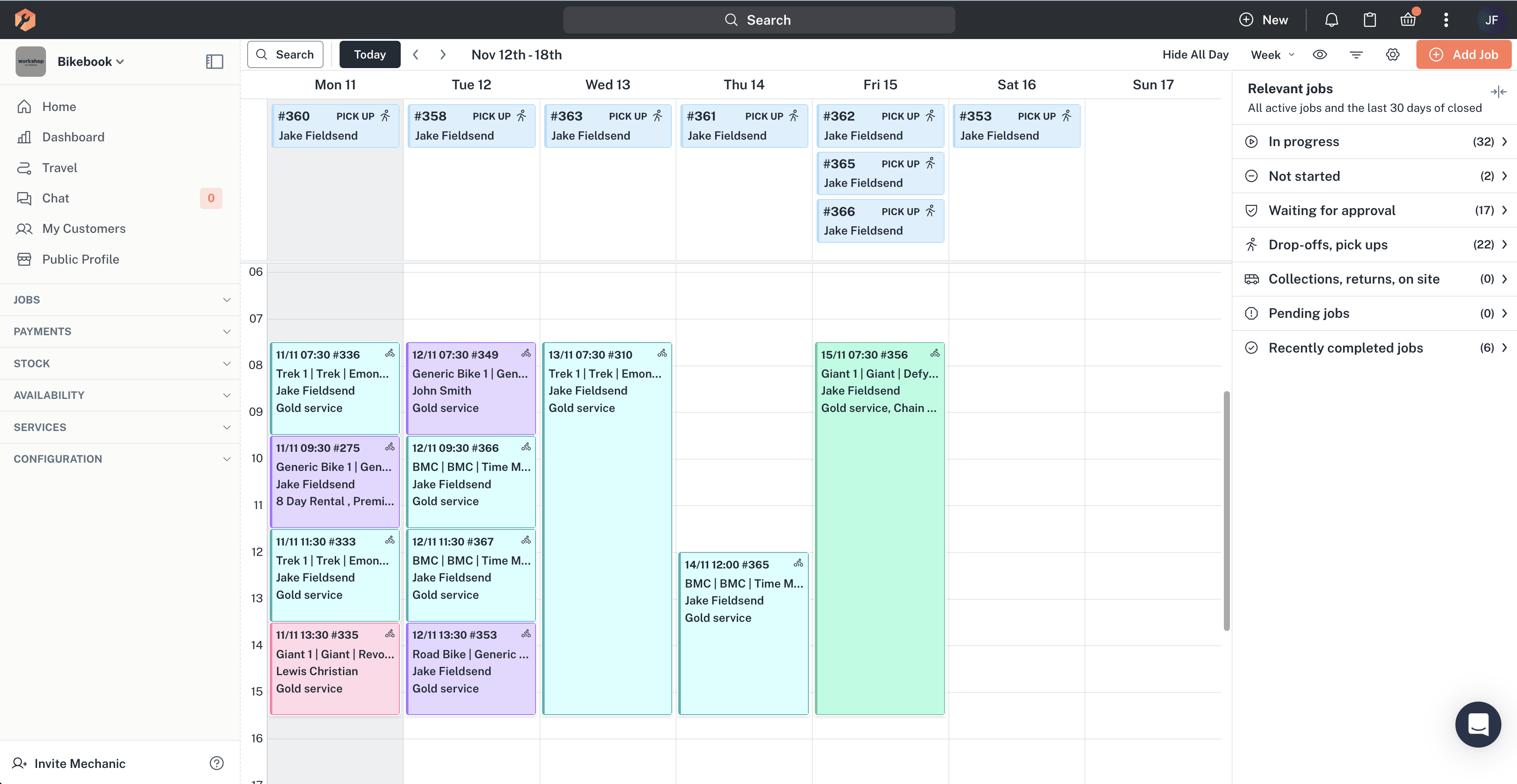 screenshot of Workshop