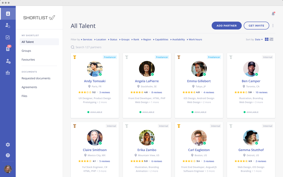screenshot of Worksuite