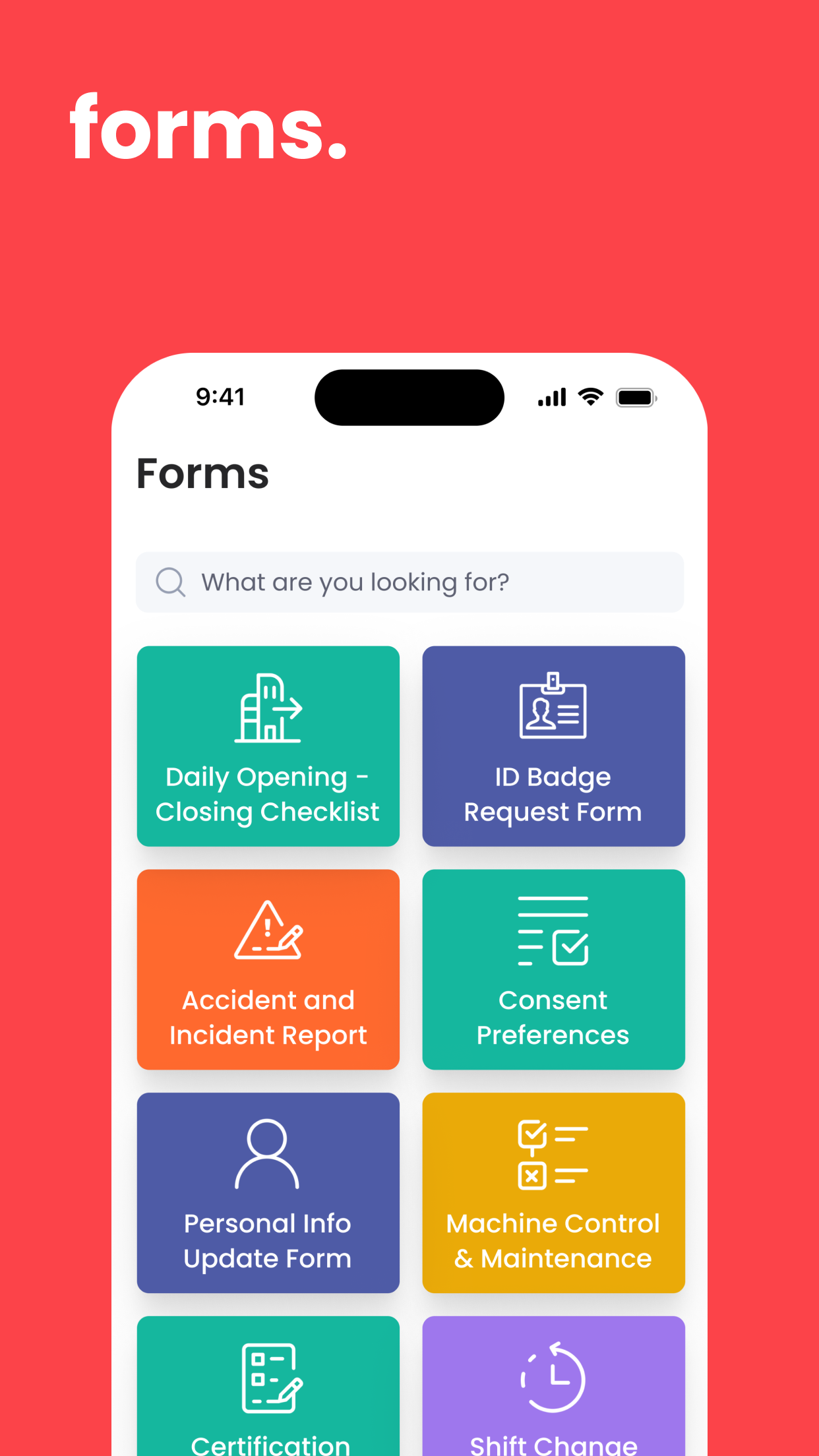 screenshot of Worksy