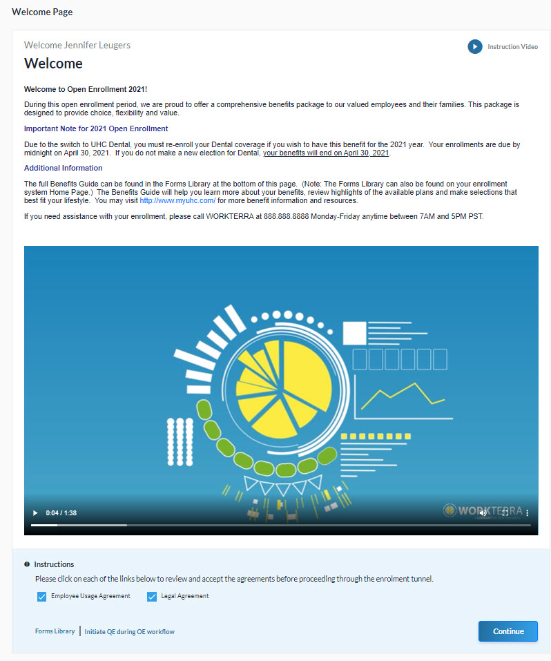 screenshot of Workterra