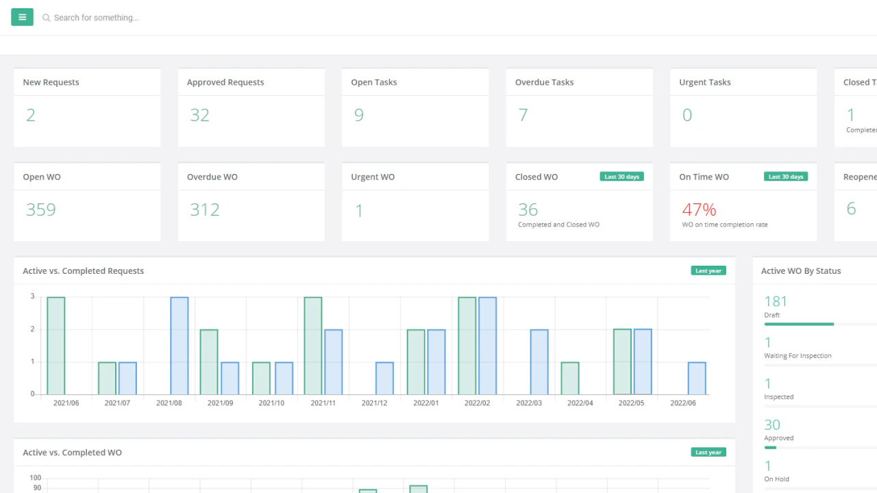 screenshot of Worktrek