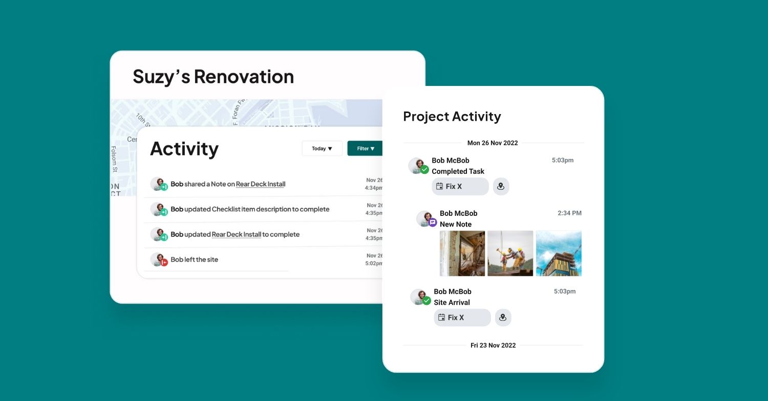 screenshot of Workyard
