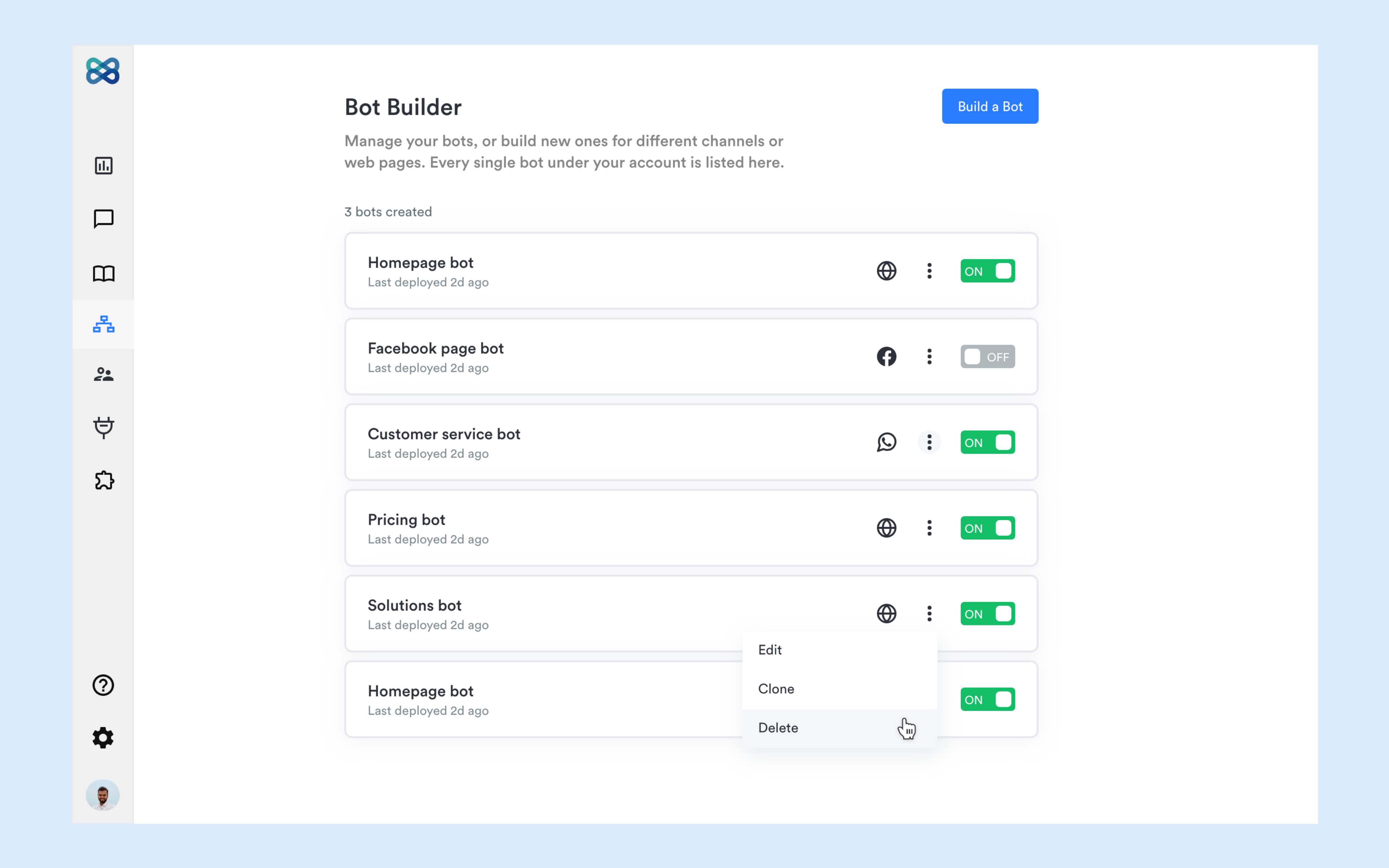 screenshot of WotNot