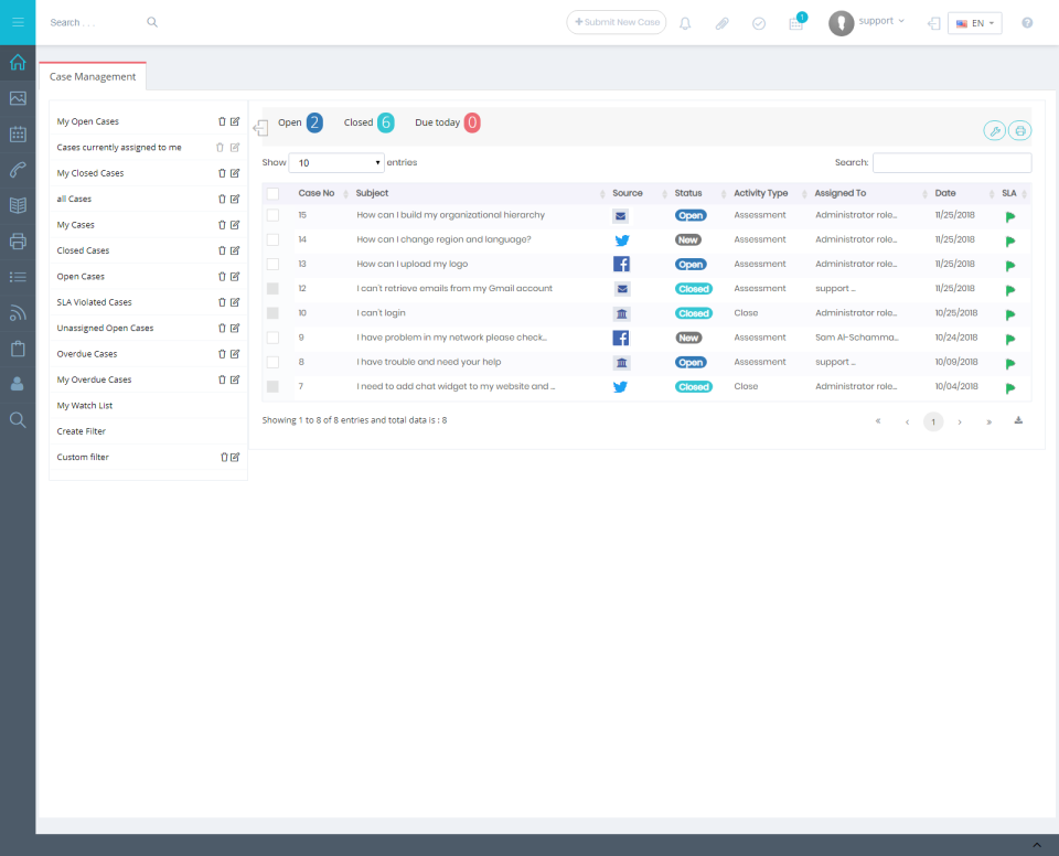 screenshot of Wowdesk
