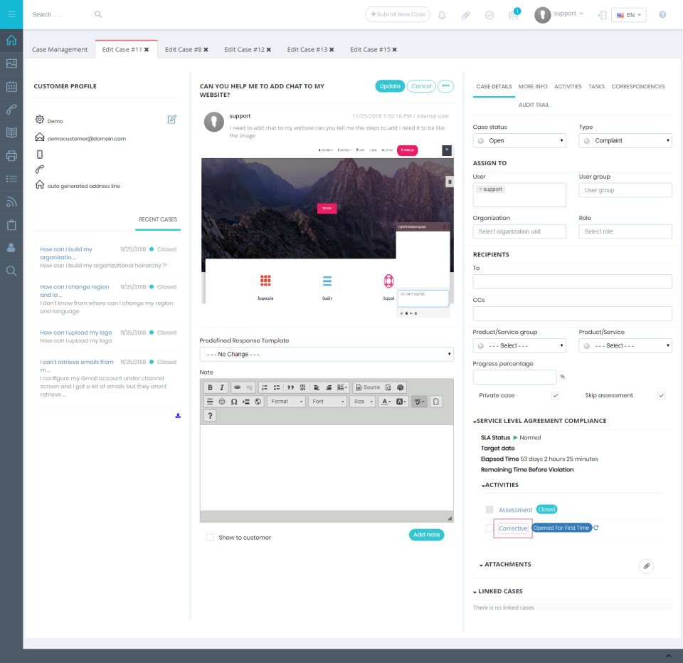 screenshot of Wowdesk