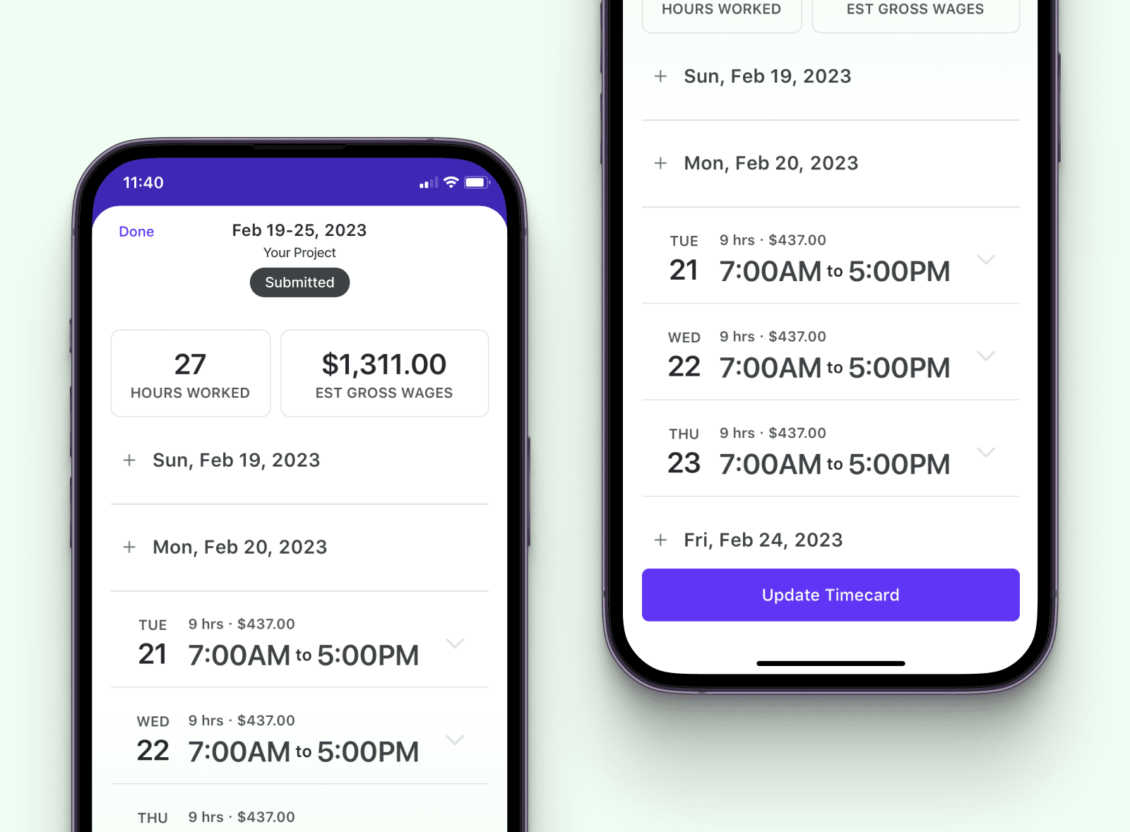 screenshot of Wrapbook