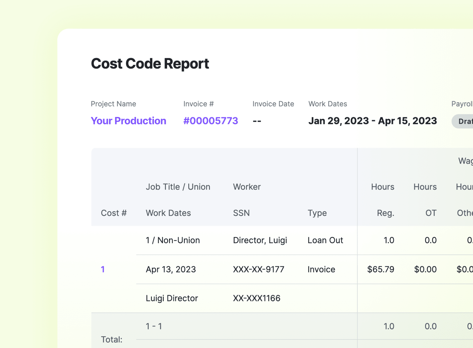 screenshot of Wrapbook