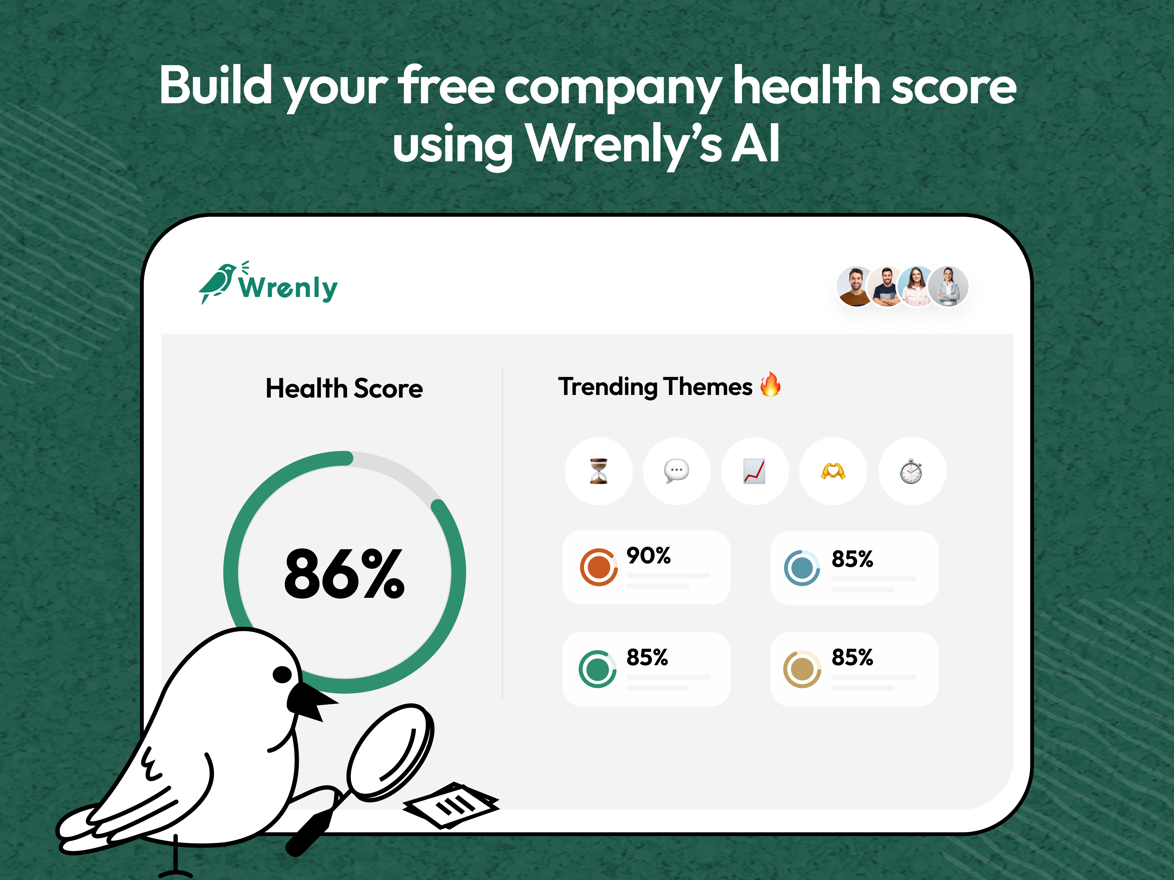 screenshot of Wrenly
