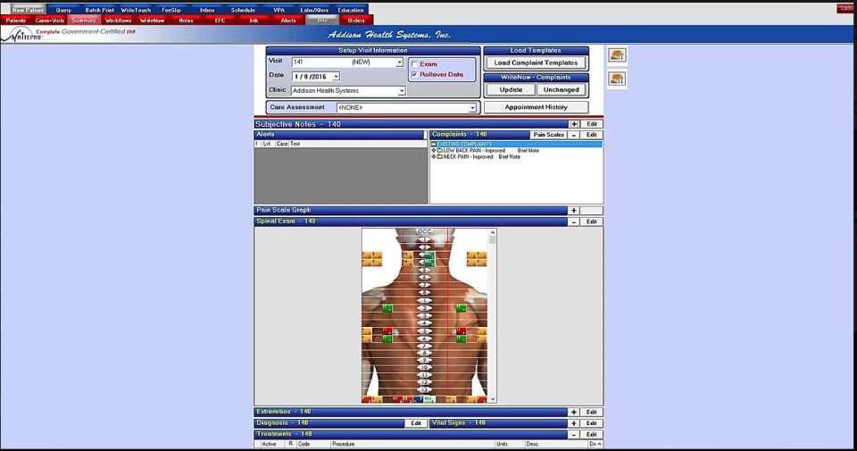 screenshot of WritePad