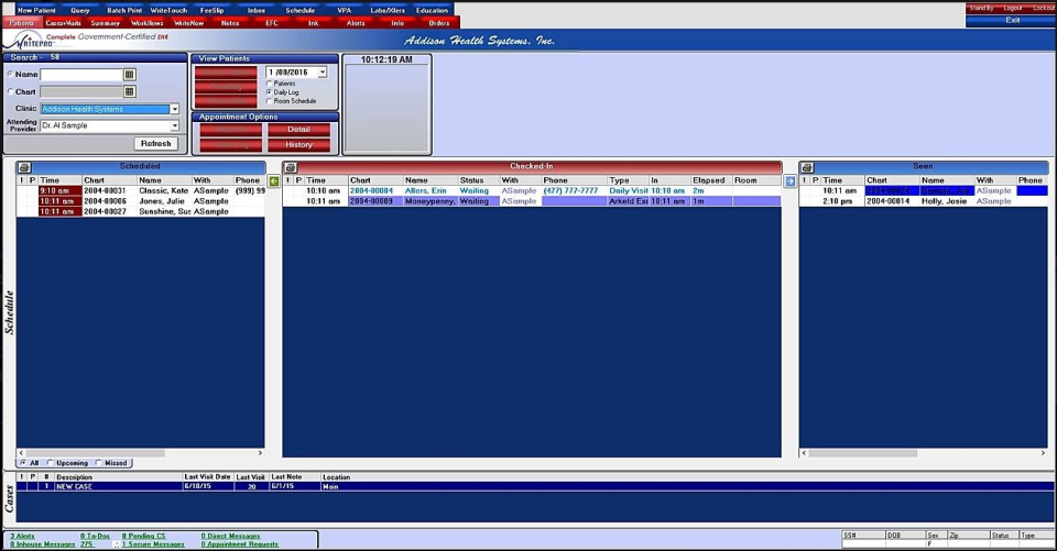 screenshot of WritePad