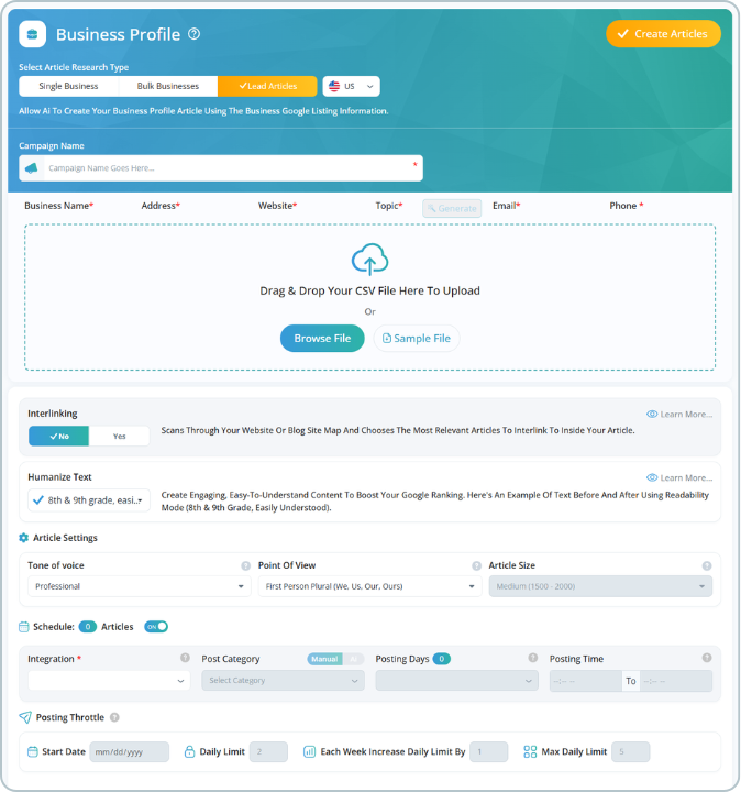 screenshot of WriteWave