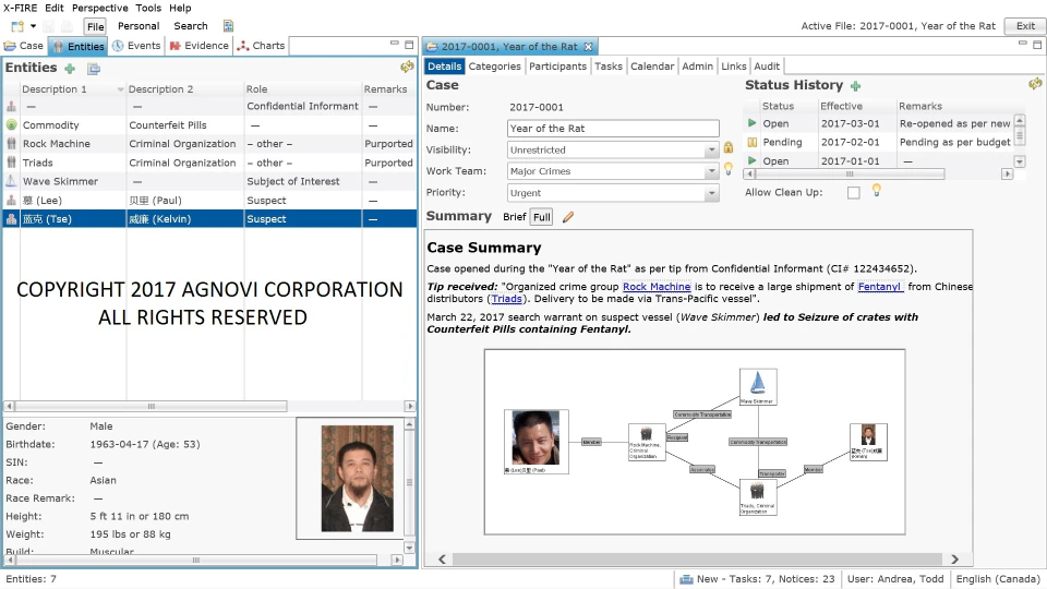 screenshot of X-FIRE