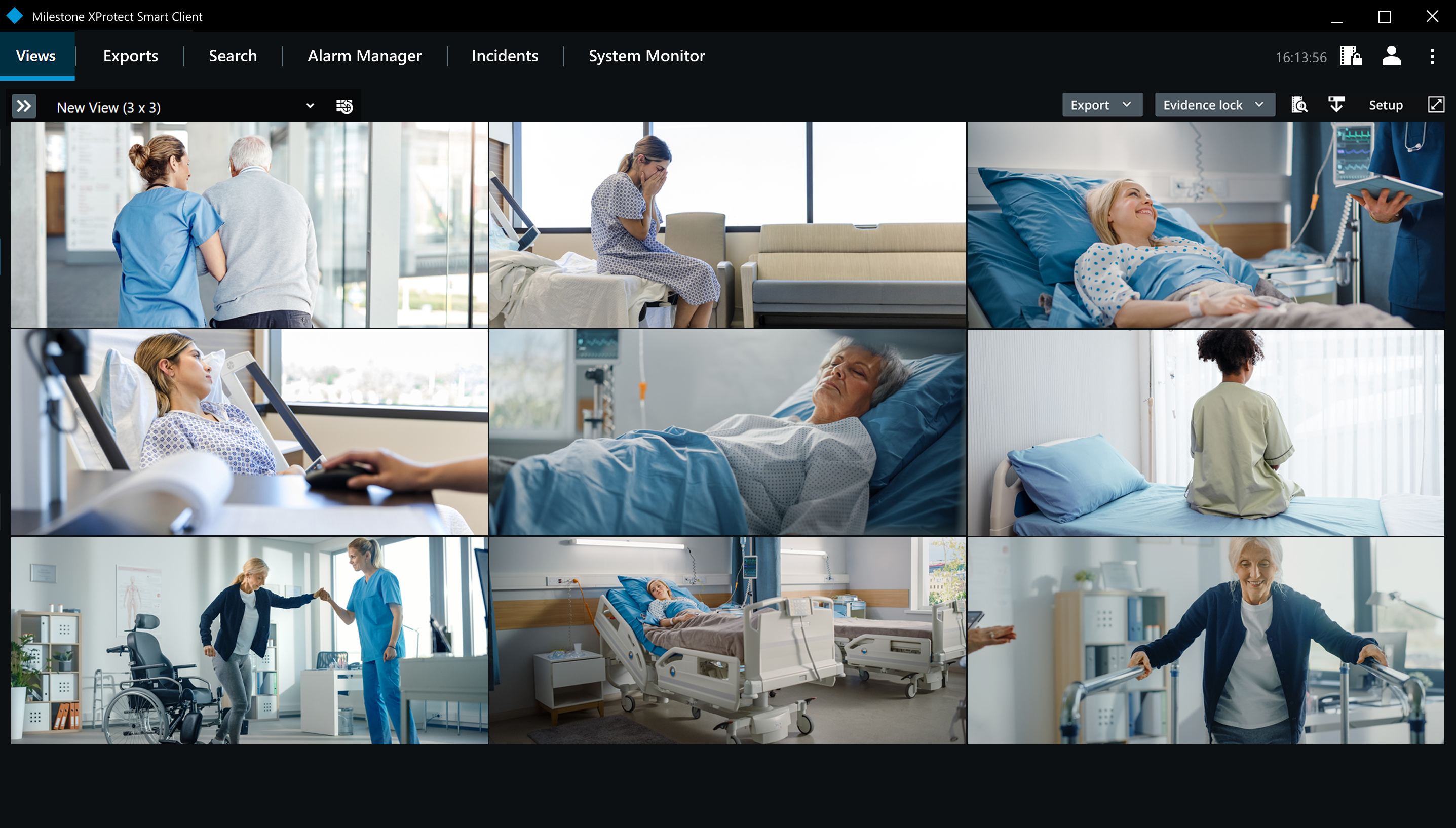 screenshot of XProtect