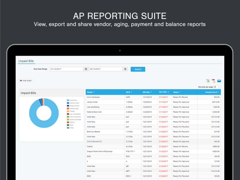 screenshot of XTBills