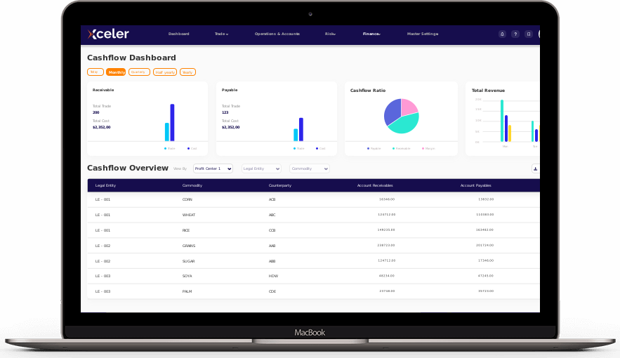 screenshot of Xceler