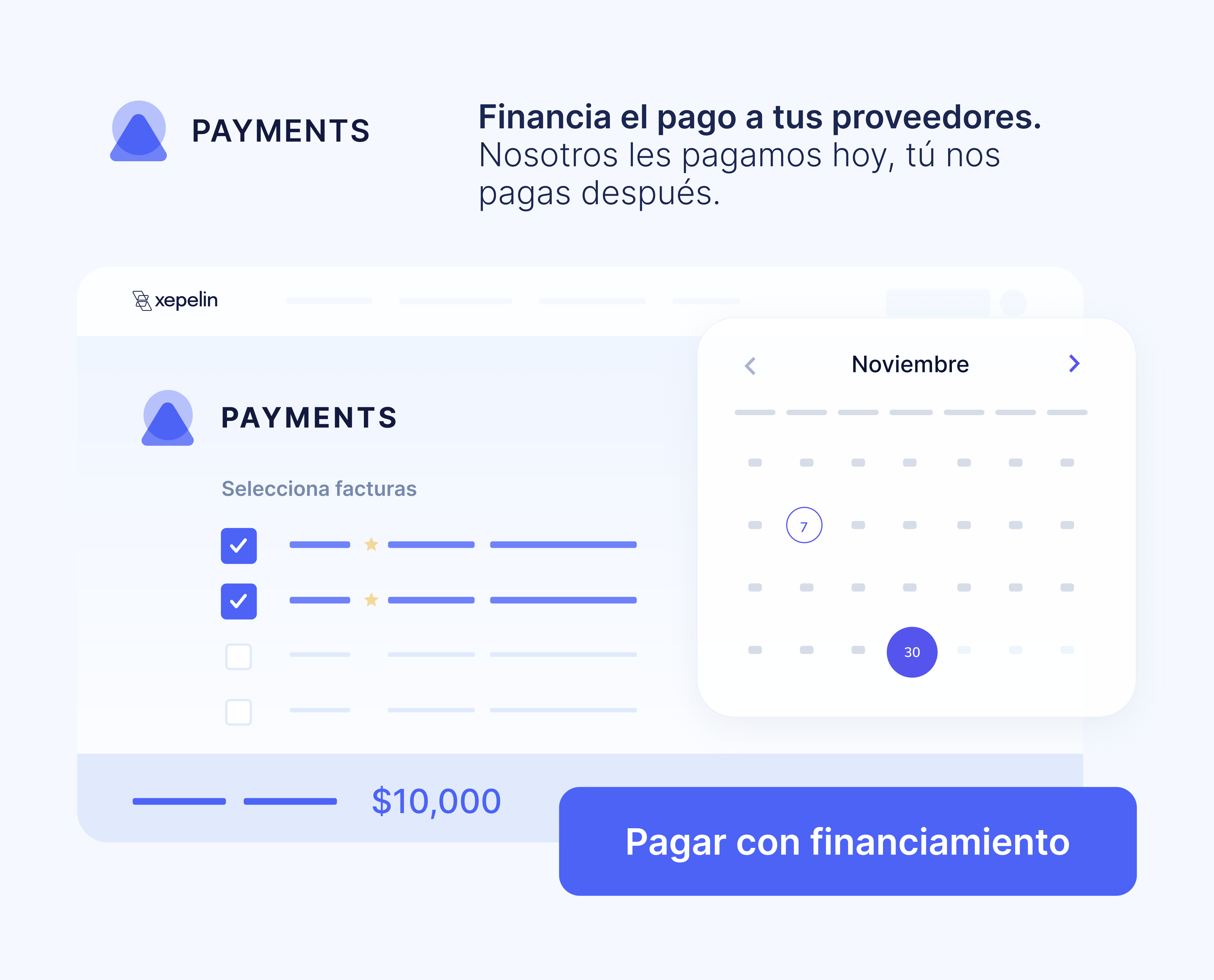 screenshot of Xepelin