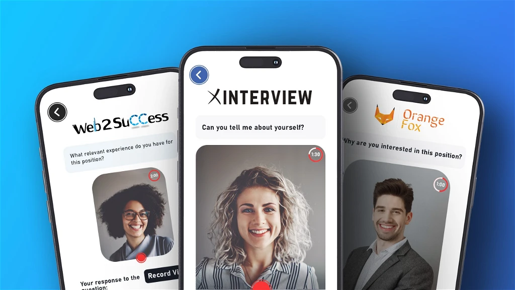 screenshot of Xinterview