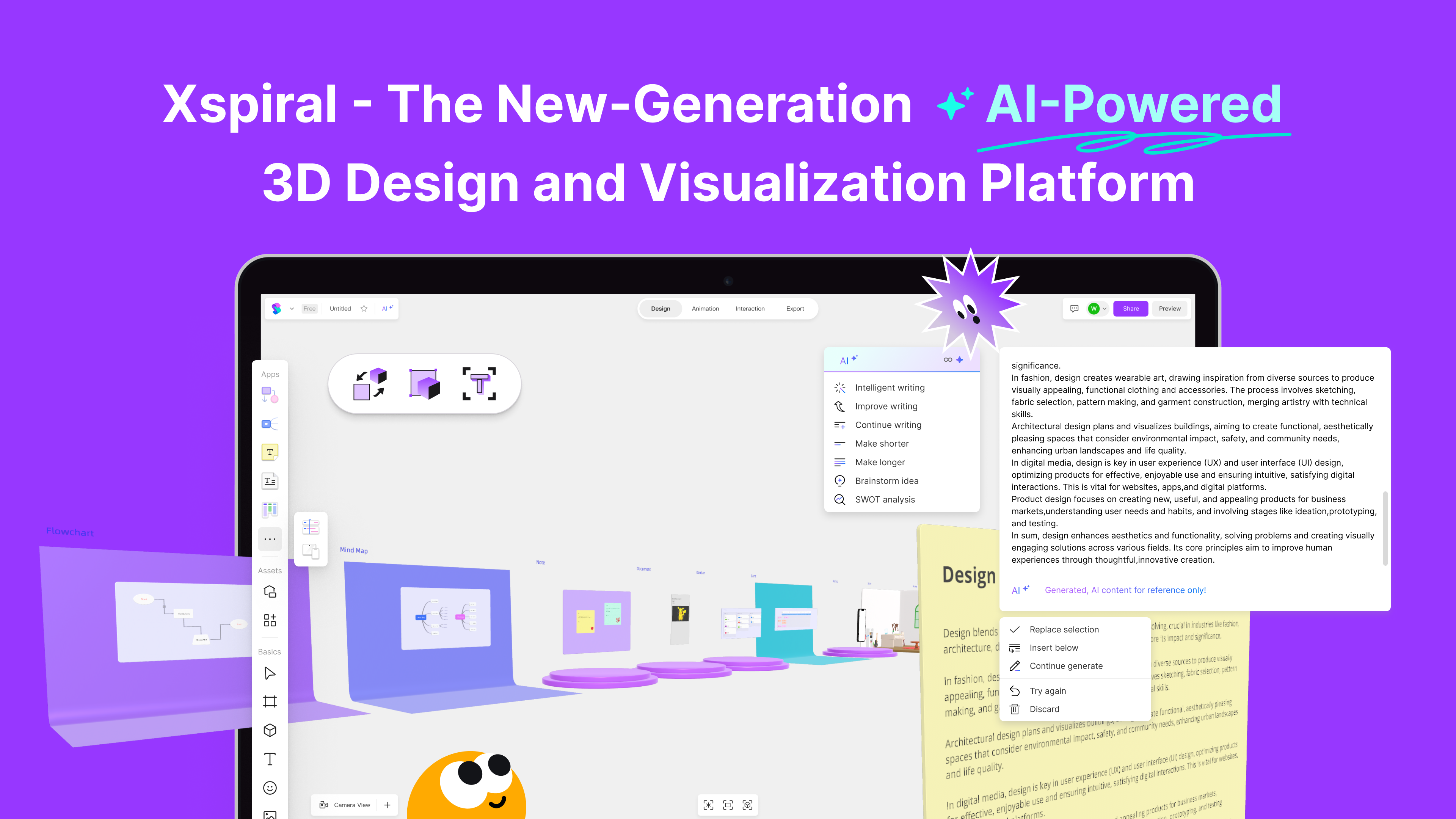 screenshot of Xspiral