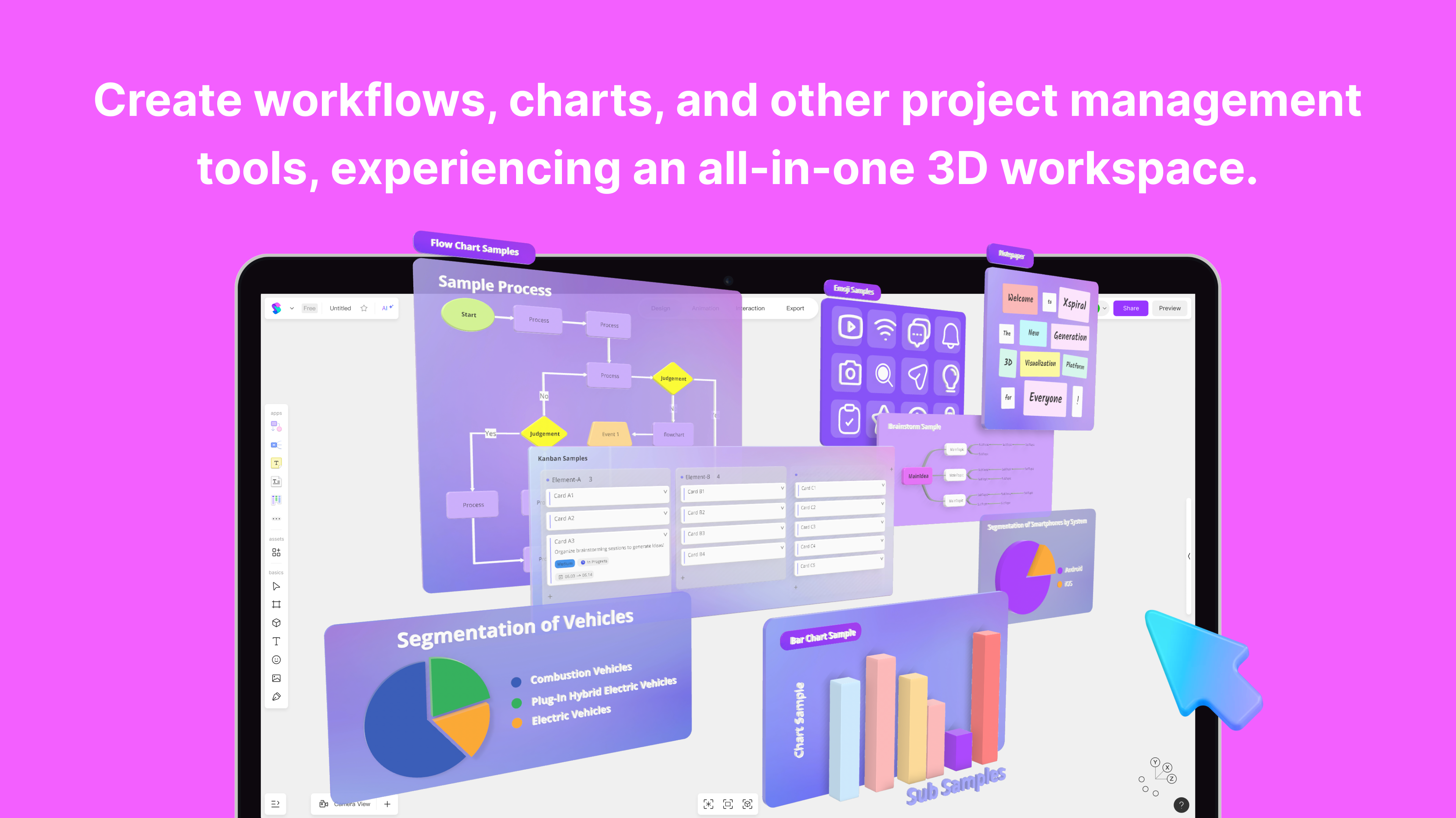 screenshot of Xspiral