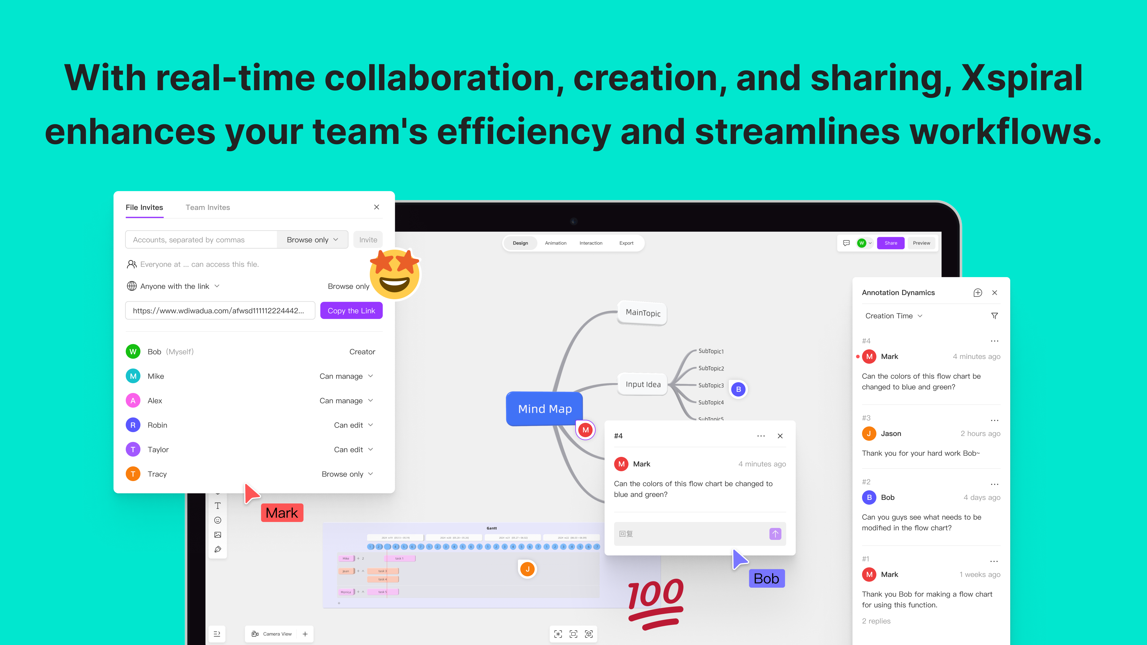 screenshot of Xspiral