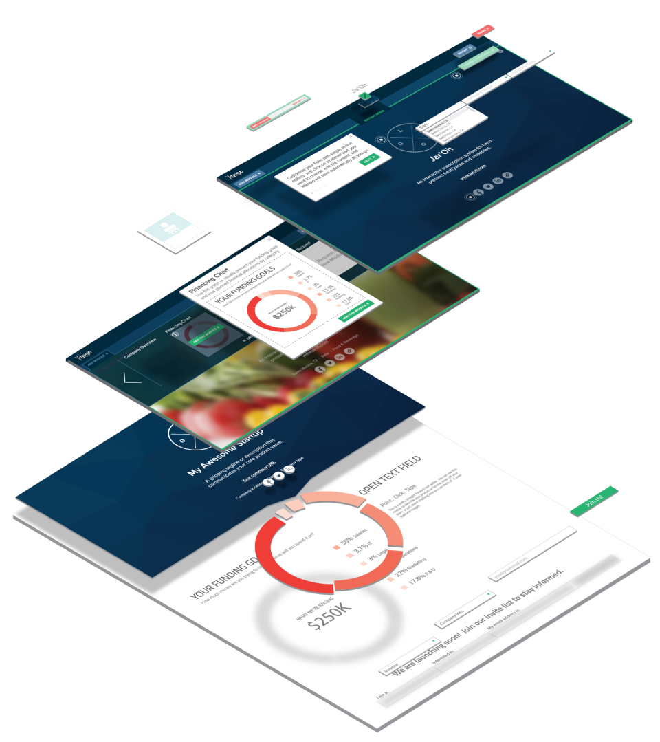 screenshot of Xtensio