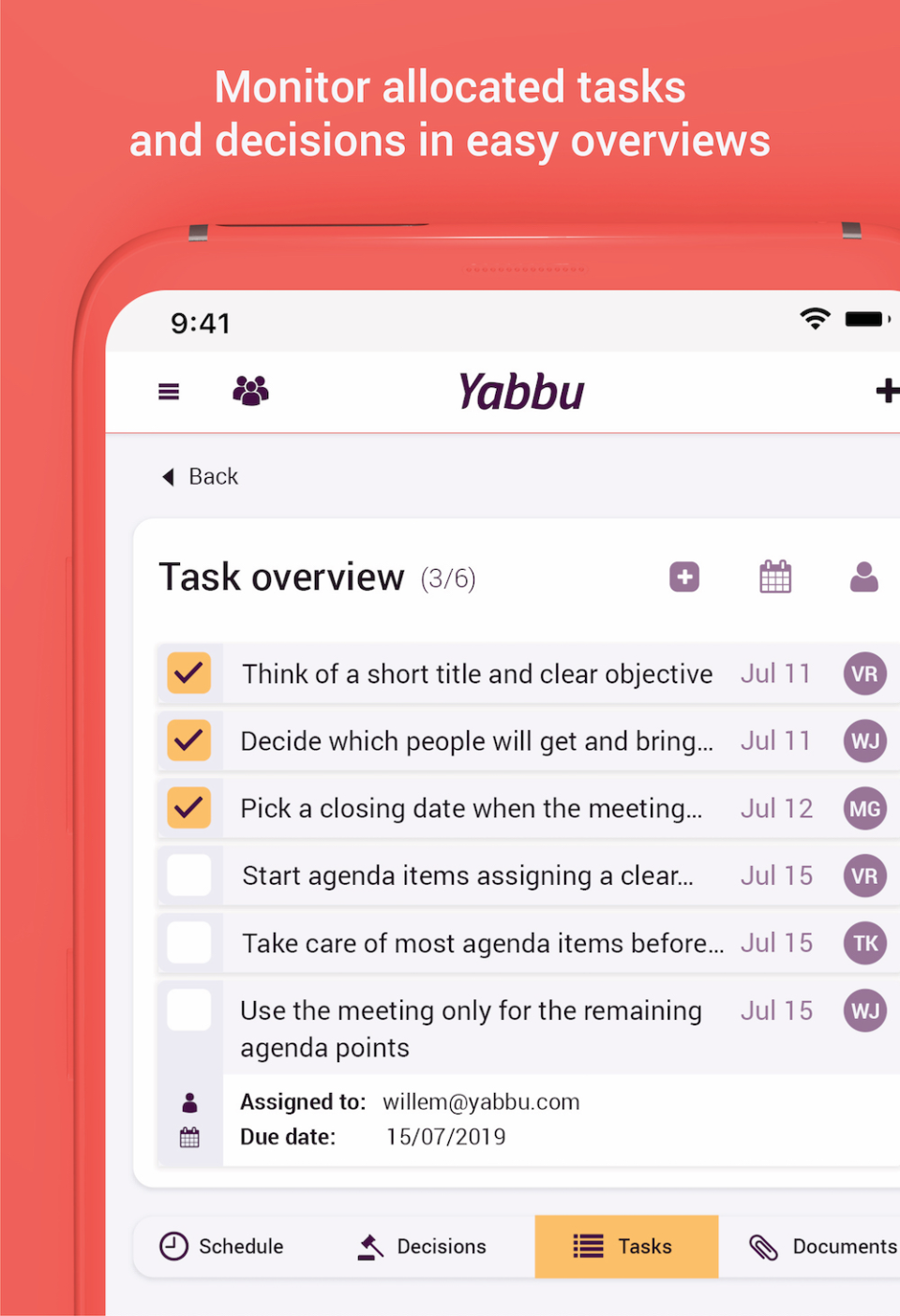 screenshot of Yabbu
