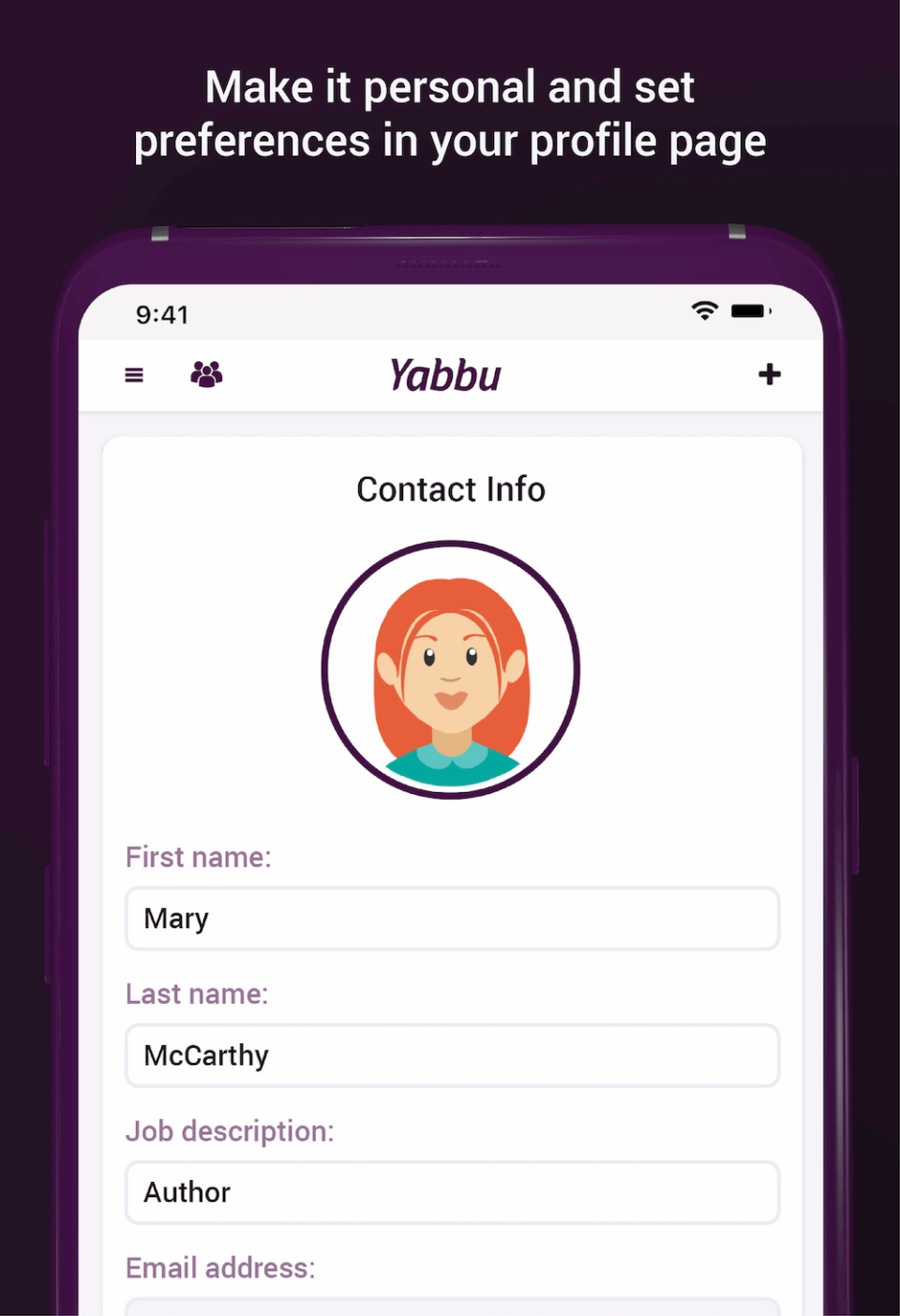 screenshot of Yabbu